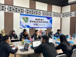 Dinas Kominfosp Tanah Bumbu Gelar Rapat Evaluasi PPID