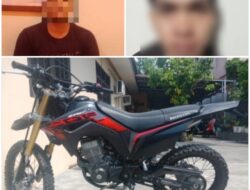 Motor Honda CRF Raib di Mantewe: Polisi Berhasil Bekuk Pelaku