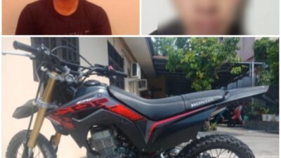 Motor Honda CRF Raib di Mantewe: Polisi Berhasil Bekuk Pelaku