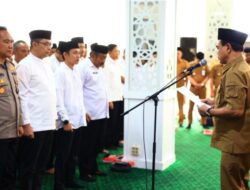 Bupati Zairullah Kukuhkan Panitia MTQN Ke-20 Tingkat Kabupaten Tanah Bumbu.