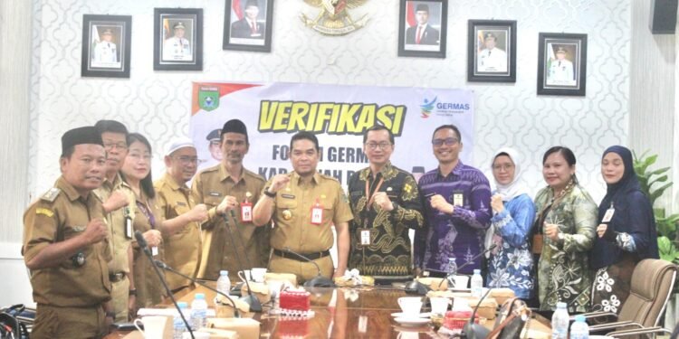 Pemaparan Aksi Germas Pemdes Sari Mulya Wujudkan Budaya Hidup Sehat, Pemkab Tanbu Sambut Baik