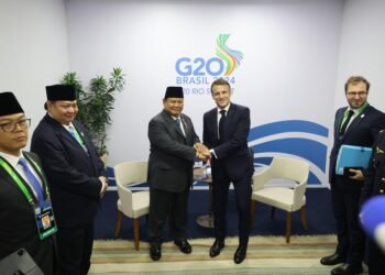 Presiden Prabowo Gelar Pertemuan Bilateral dengan Presiden Macron di KTT G20 Brasil