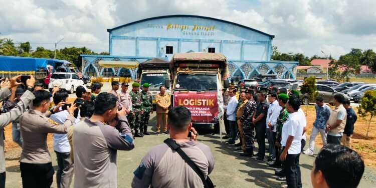 KPU Tanah Bumbu Mulai Distribusikan Logistik Pilkada 2024 ke Delapan Kecamatan