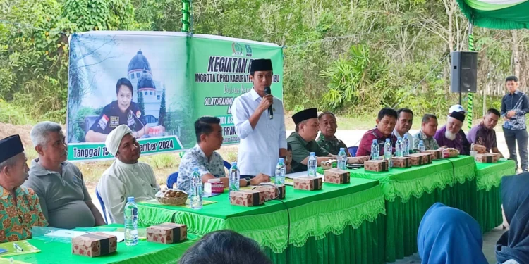 Reses Ketua Komisi III DPRD Tanah Bumbu, Andi Asdar Wijaya, Meningkatkan Kolaborasi Pembangunan Desa Gunung Besar