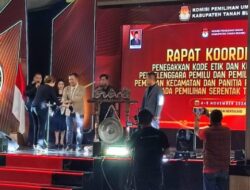 Tingkatkan Kode Etik KPU Gelar Rakor Bersama PPK dan PPS Sekabupaten Tanah Bumbu.