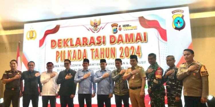 Deklarasi Pilkada Damai 2024: Polda Kalsel Pastikan Pilkada Tanah Bumbu Aman dan Kondusif