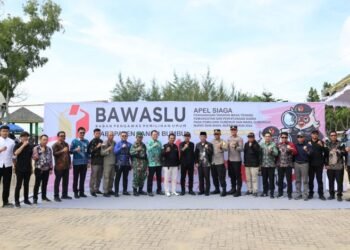 Bawaslu Tanah Bumbu Gelar Apel Siaga Pengawasan Pilkada 2024