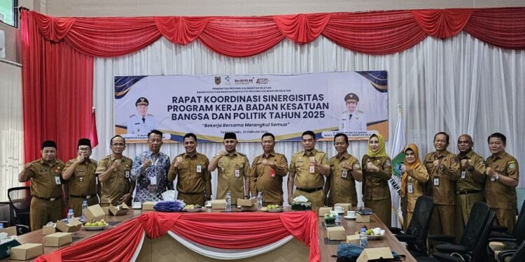 Rakor Bakesbangpol Se-Kalsel, Bahas Rancangan Langkah Strategis