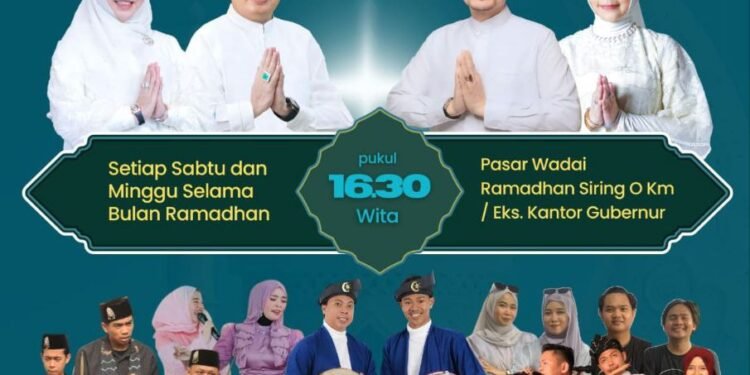 Meriahkan Pasar Wadai Ramadan 1446 H, Pemprov Kalsel Tampilan Kesenian Bernuansa Religi