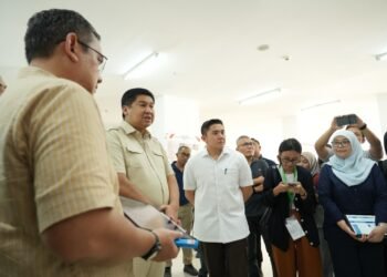 Seskab Teddy Indra Wijaya Tinjau Revitalisasi Wisma Atlet Kemayoran