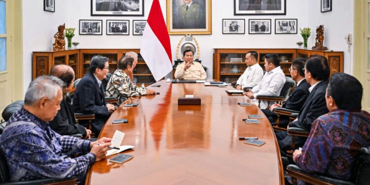 Presiden Prabowo Terima Delapan Pengusaha Besar, Bahas Perekonomian dan Investasi Nasional