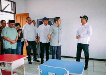Seskab dan Mensos Cek Kesiapan Sekolah Rakyat di Bekasi