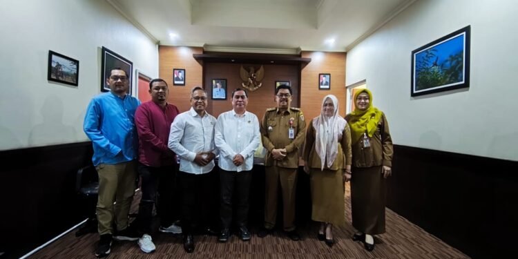 Terima Laporan HPN, Diskominfo Terbuka Jalin Kerja Sama Media Lebih Erat