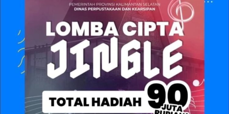 Dispersip Kalsel Buka Pendaftaran Lomba Cipta Jingle, Total Hadiah Rp90 Juta