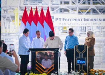 Resmikan Pabrik Pemurnian Logam Mulia, Presiden Prabowo Tegaskan Komitmen Hilirisasi