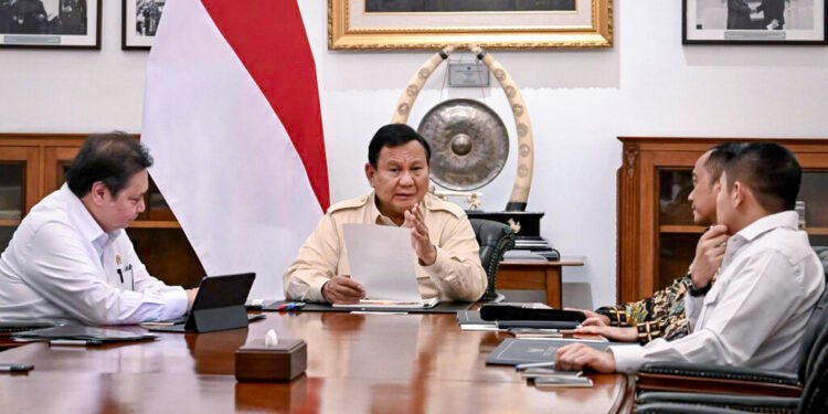 Panggil Menko Airlangga, Presiden Prabowo Bahas Perkembangan Ekonomi Nasional