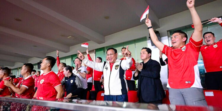 Dukung Perjuangan Timnas Menuju Piala Dunia, Presiden Prabowo Saksikan Langsung Indonesia Lawan Bahrain