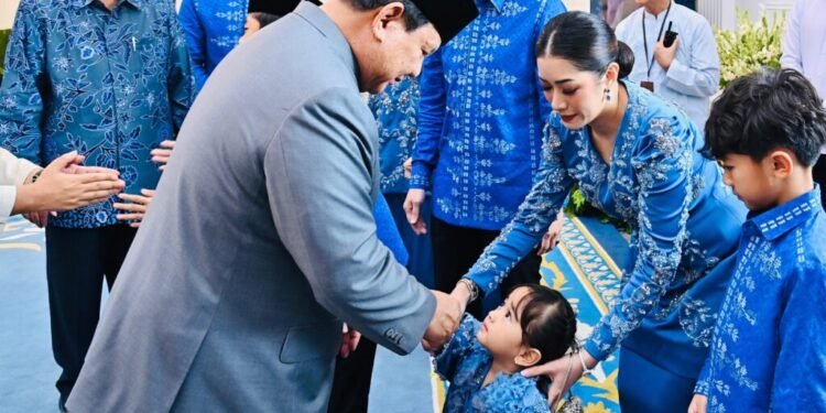 Silaturahmi Idulfitri 1446 H, Presiden Prabowo Gelar Griya Bersama para Tokoh dan Pejabat Negara di Istana
