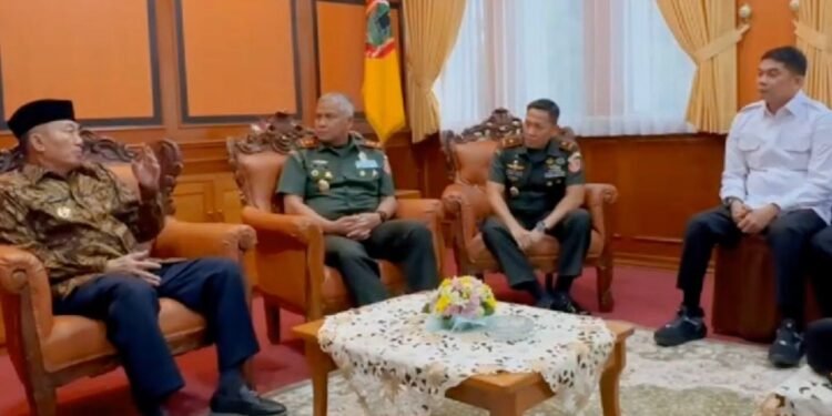 Silaturahmi Pangdam VI Mulawarman dan Gubernur Kalsel, Bupati Tanah Bumbu: Momentum Pererat Kebersamaan