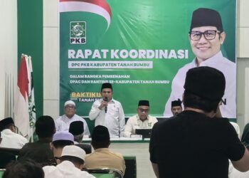 Dipimpin Wakil Ketua DPRD, PKB Tanah Bumbu Gelar Rapat Koordinasi dan Buka Puasa Bersama