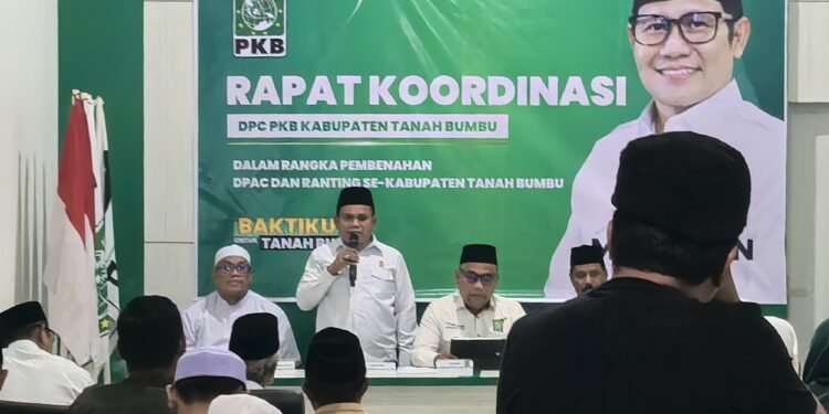 Dipimpin Wakil Ketua DPRD, PKB Tanah Bumbu Gelar Rapat Koordinasi dan Buka Puasa Bersama