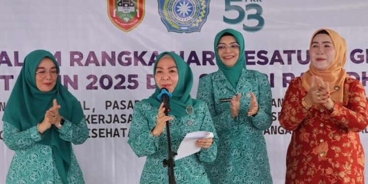 HKG PKK Ke-53, TP PKK Kalsel Gelar Sunatan Massal, Pasar Murah hingga Pemberian Paket Sembako