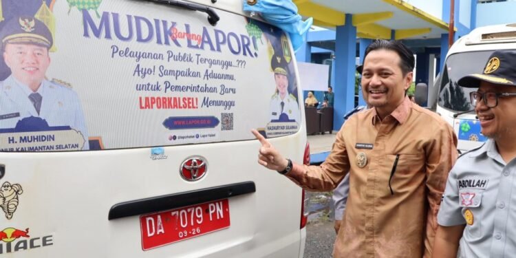 Mudik Bareng LAPOR, Pemprov Kalsel Berikan Kemudahan Layanan Aduan kepada Masyarakat