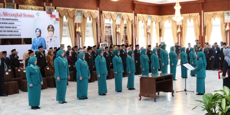 Pelantikan Ketua Tim Penggerak PKK Kabupaten/Kota Se-Kalimantan Selatan