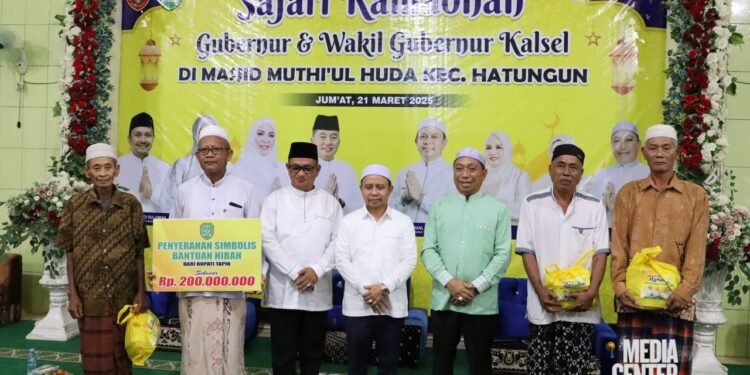 Pemprov Kalsel Lakukan Safari Ramadan di Kabupaten Tapin