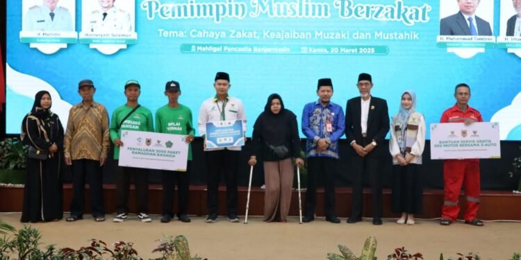 Pemprov Kalsel Salurkan Zakat, Infaq dan Sedekah Melalui BAZNAS Kalsel