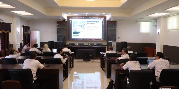 Perkuat SPBE, Diskominfo Kalsel Gelar Evaluasi Audit TIK