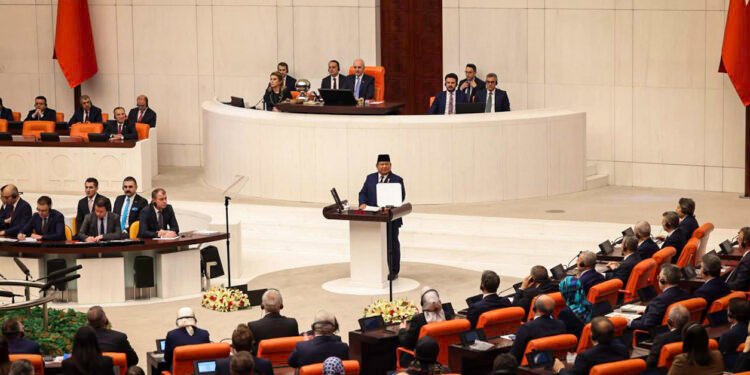 Pidato Presiden di Parlemen Turkiye, Dari Warisan Ottoman hingga Solidaritas untuk Palestina