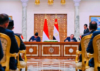Presiden Prabowo dan Presiden El-Sisi Sahkan Pernyataan Bersama Kemitraan Strategis Indonesia–Mesir