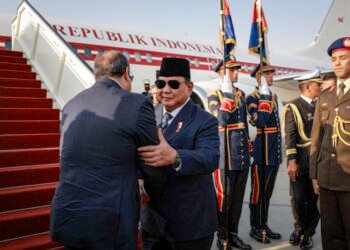 Presiden El-Sisi Antar Langsung Keberangkatan Presiden Prabowo Menuju Doha