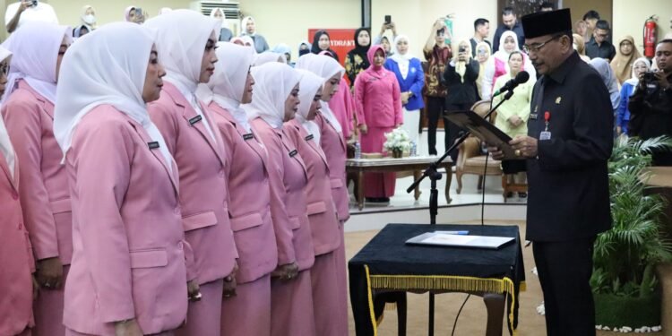 Pelantikan Gatriwara Periode 2024-2029, Wagub Kalsel : Perkuat Peran Perempuan dalam Pembangunan