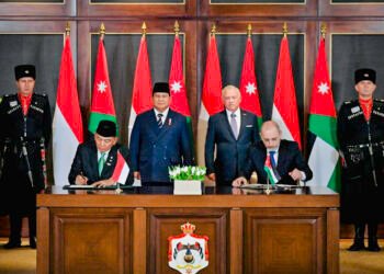Presiden Prabowo dan Raja Abdullah II Saksikan Penandatanganan Empat MoU Strategis Indonesia–Yordania