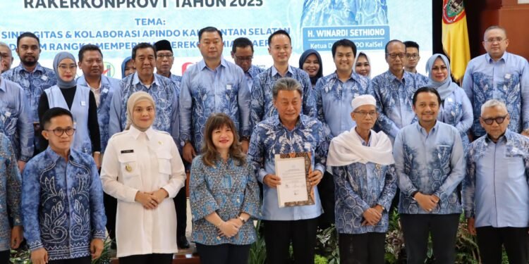 Wagub Kalsel Apresiasi Pengukuhan Pengurus DPP Apindo 2024-2029
