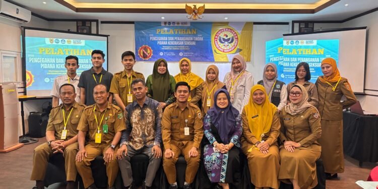 DPPPAKB Kalsel Tingkatkan Kapasitas SDM Melalui Pelatihan Pencegahan dan Penanganan Tindak Pidana Kekerasan Seksual