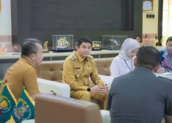 Bupati Andi Rudi Latif Hadiri Rapat Koordinasi Pembangunan Mako Yon TP Tanah Bumbu