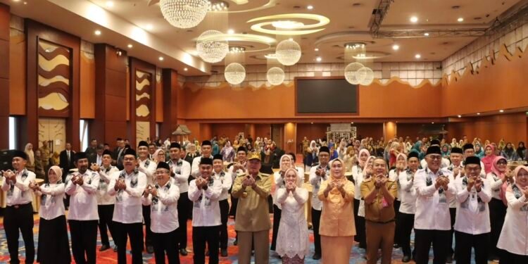 Pengukuhan Ketua dan Pengurus TP Posyandu, Gubernur Kalsel : Tunaikan dengan Penuh Dedikasi dan Tanggung Jawab
