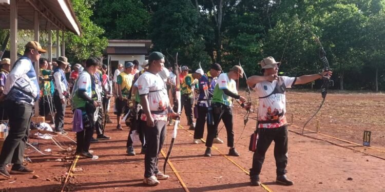 Masuki Hari Kelima, Peraihan Emas di Kejurprov Panahan Kalsel 2025 Semakin Ketat