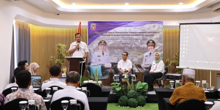 Disperkim Kalsel Gelar Penyadaran Publik dalam Upaya Pencegahan Permukiman Kumuh