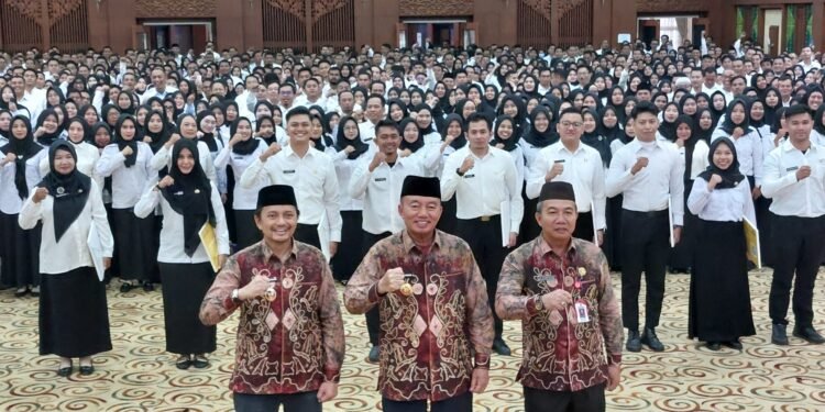 Gubernur Kalsel Resmi Melantik 1.234 CPNS dan CPPPK Tahun 2024 Lingkup Pemprov Kalsel