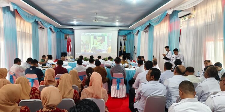 Kanwil Ditjen Pemasyarakatan Kalsel Ikuti Puncak Hari Bhakti Pemasyarakatan ke-61 Secara Virtual