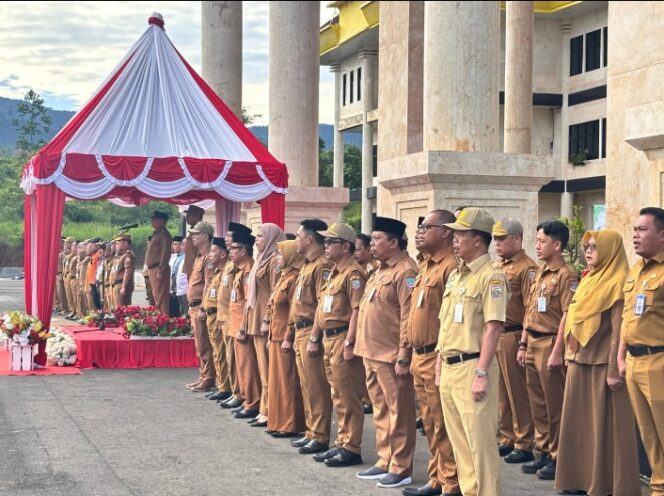 
					Pimpin Apel sekaligus Halal Bi Halal, Bupati Ingatkan ASN Disiplin Kerja