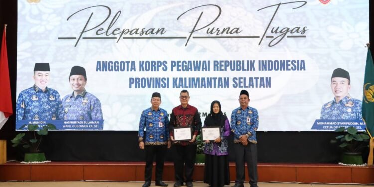 44 ASN Ikuti Pelepasan Purna Tugas Anggota Korps Pegawai RI