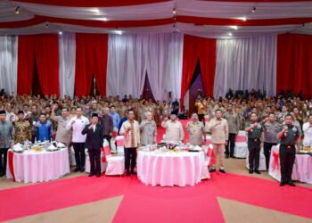 Presiden Prabowo Hadiri Acara Halal Bihalal Bersama Purnawirawan TNI AD dan Keluarga Besar TNI-Polri