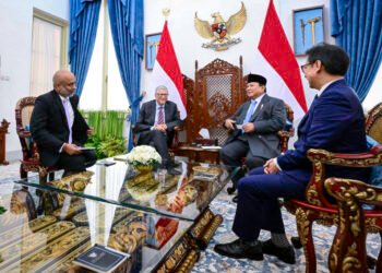 Presiden Prabowo Terima Kunjungan Bill Gates di Istana Merdeka