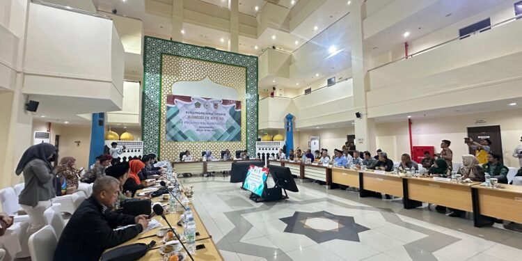 Pemprov Kalsel Terima Kunker Spesifik Komisi IX DPR RI Terkait Pengawasan terhadap Pelayanan Kesehatan Haji