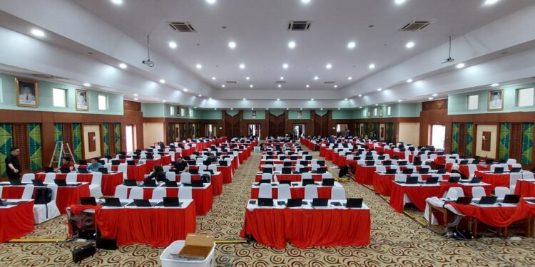 Pemprov Kalsel dan BKN Kanreg VIII Cek Kesiapan Gedung Idham Chalid Jelang Tes CAT PPPK Tahap 2